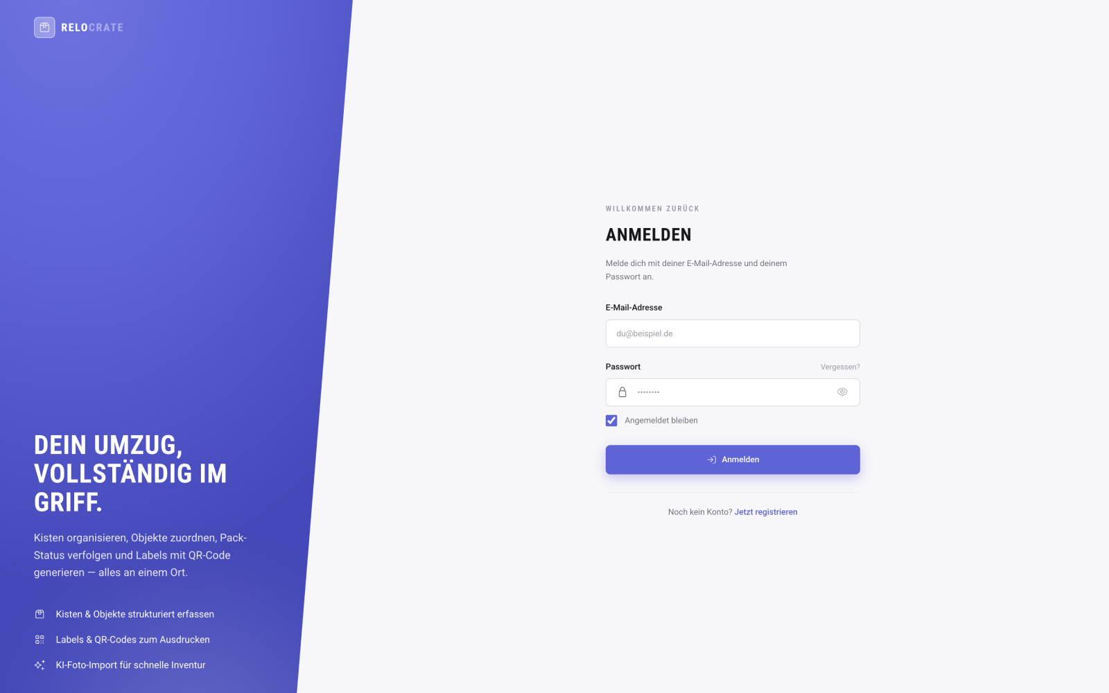 ReloCrate — Screenshot 1